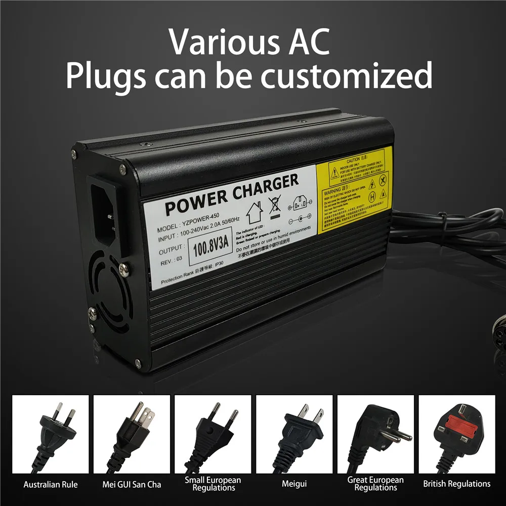 Зарядное устройство 67 2 В переменного тока а 60 в 5 А зарядное для литий ионных