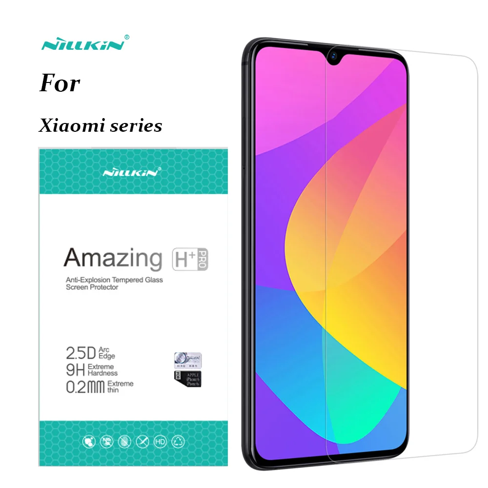 Защитное стекло NILLKIN Amazing H/H + Pro закаленное для Xiaomi Mi 9T/9 Lite/9 se/MIX 3/F1|Защитные стёкла
