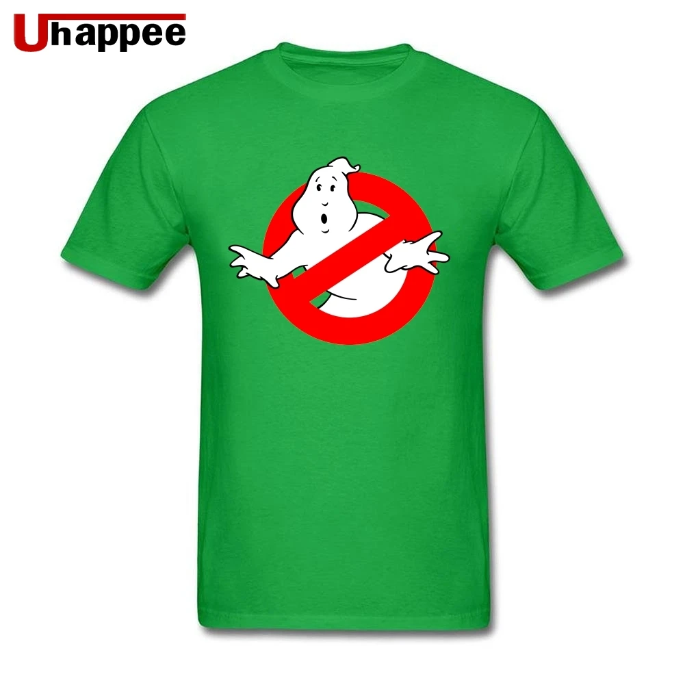 Футболка ghostbuster Guys фитнес мужские футболки с коротким рукавом модный бренд Merch - Цвет: Зеленый