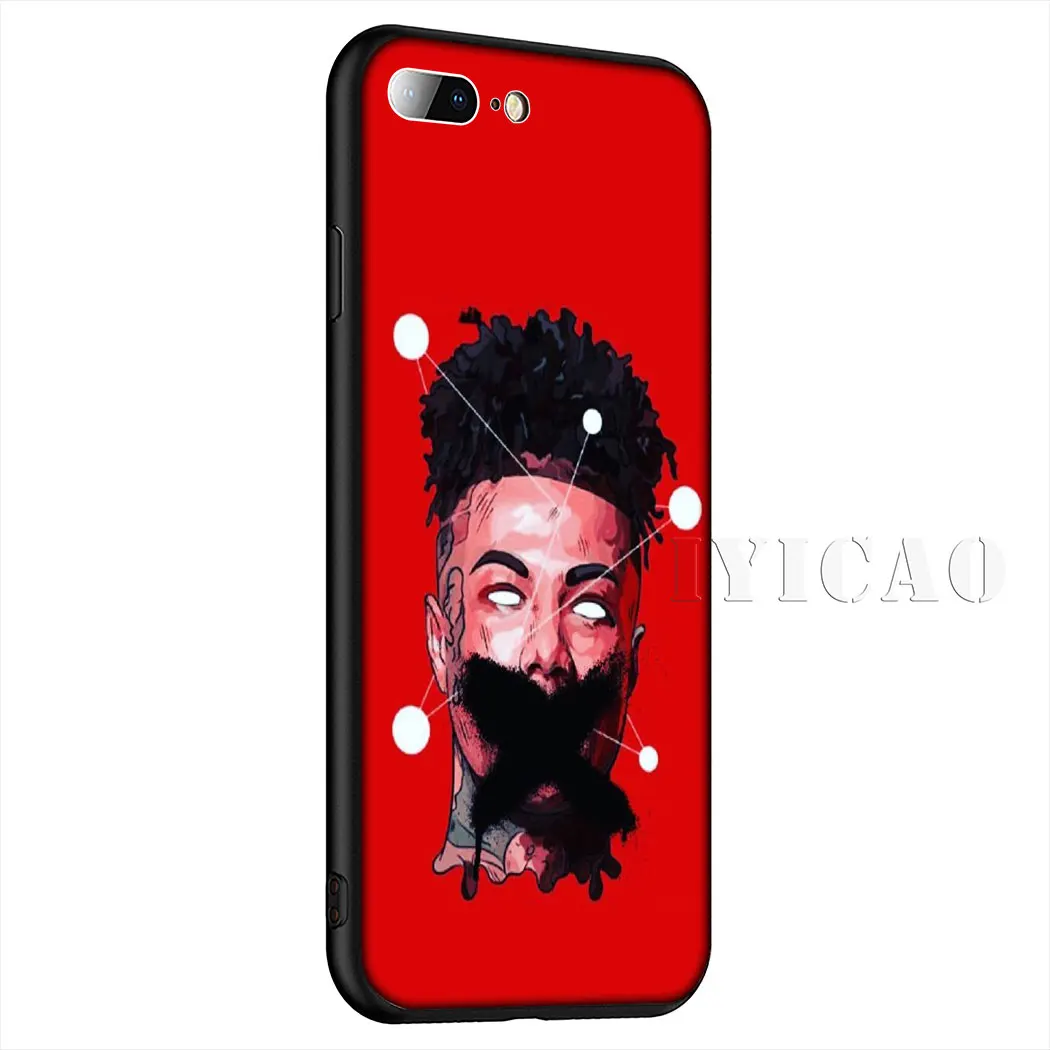 6 Мягкий силиконовый чехол для телефона Blueface Rapper для iPhone 11 Pro Max XR X XS Max 6 6S 7 8 Plus 5 5S SE - Цвет: 6