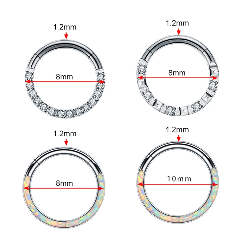 Пирсинг из титана G23 16 г | Украшения и аксессуары