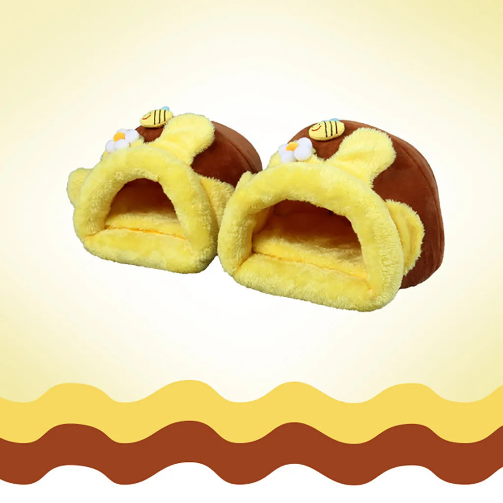 Hamster Nest Kennel Bed Warm Winter Supplies Guinea Pig Rabbit House Rat Cave Sleeping Bag Mat Pad Tent | Дом и сад