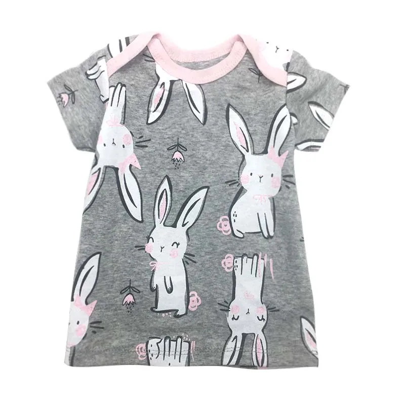 3 шт./лот летняя футболка с рисунком динозавра для маленьких мальчиков и девочек