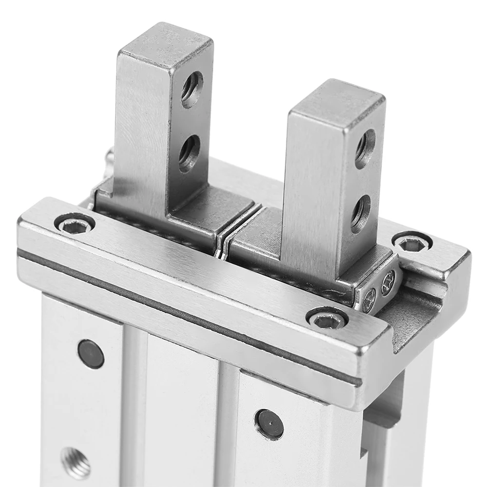 

Pneumatic Cylinder Aluminum Alloy Air Cylinder Bore Parallel Style Double Acting 20mm Finger Air Gripper MHZ2-20D