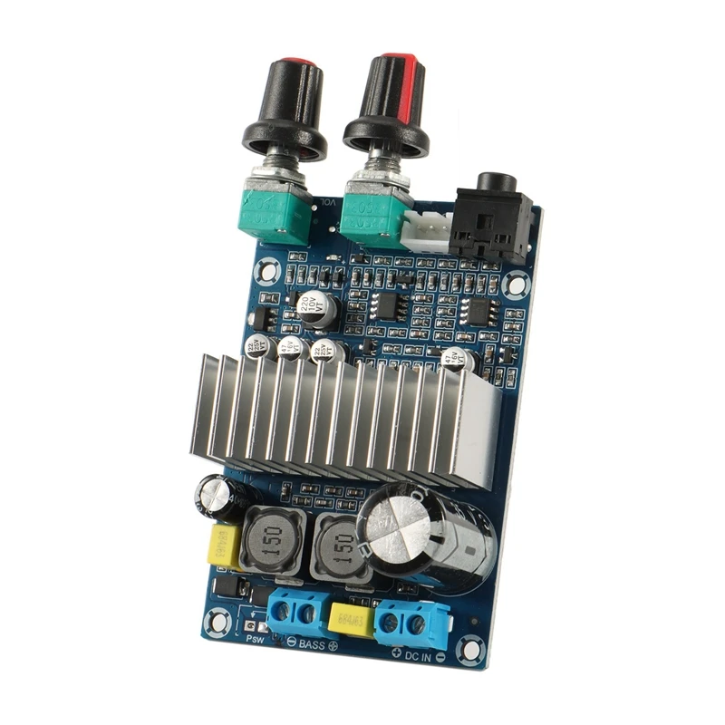 

TPA3116 100W Subwoofer Amplifier Board Home Theater Mini Amp TPA3116D2 Audio Power Amplifiers Bass DC12-24V