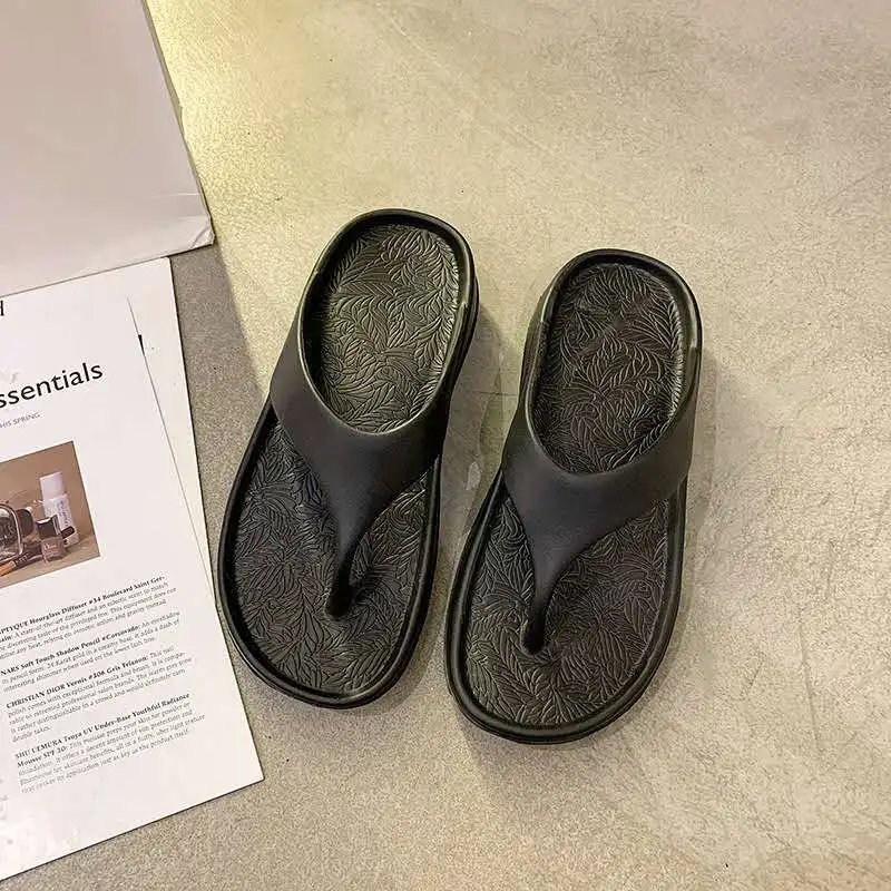 

Youdiao Thick Sole Women Bathroom Slippers Women Indoor Slide Sandals Non-slip Men Ladies Boys Girls Summer Platform Women Shoes