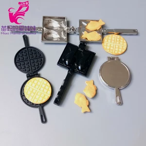 Кукольный домик миниатюрная обеденная сцена мини-инструмент для барбекю имитирующий Мясо Стейк шашлык