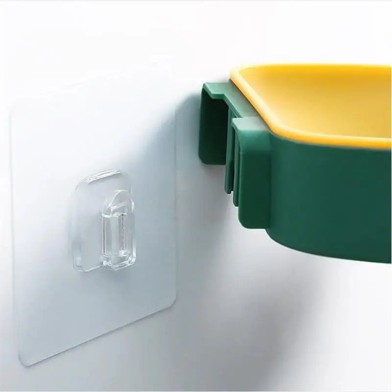 Новая Полка для мыла без сверления Настенная Ванная комната слив пластиковая