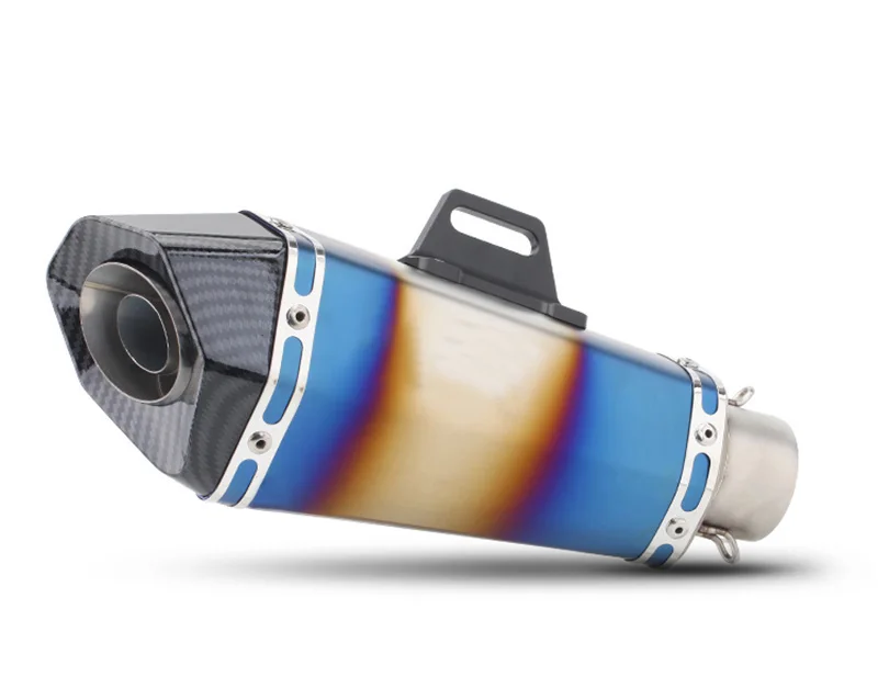 Универсальный глушитель выхлопной трубы мотоцикла для NMAX CB650f NC750x TRK502 мото побег