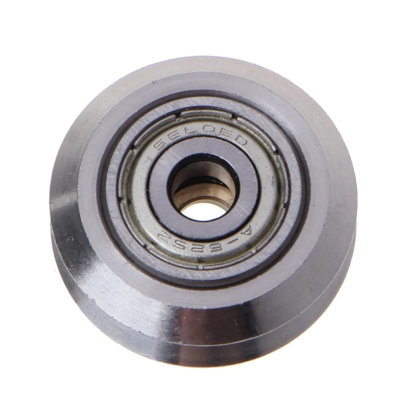 

V-type Wheel With 625ZZ Bearings Bore 5mm Stainless steel Double V Pulley Gear