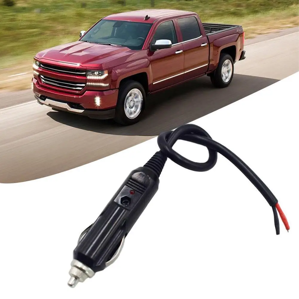 

12V/24V Car Cigarette Lighter 20A Male LED Socket Plug For Car Lighter For Cigarette Adapter Charger Lighter Cigarette Conn C0E8