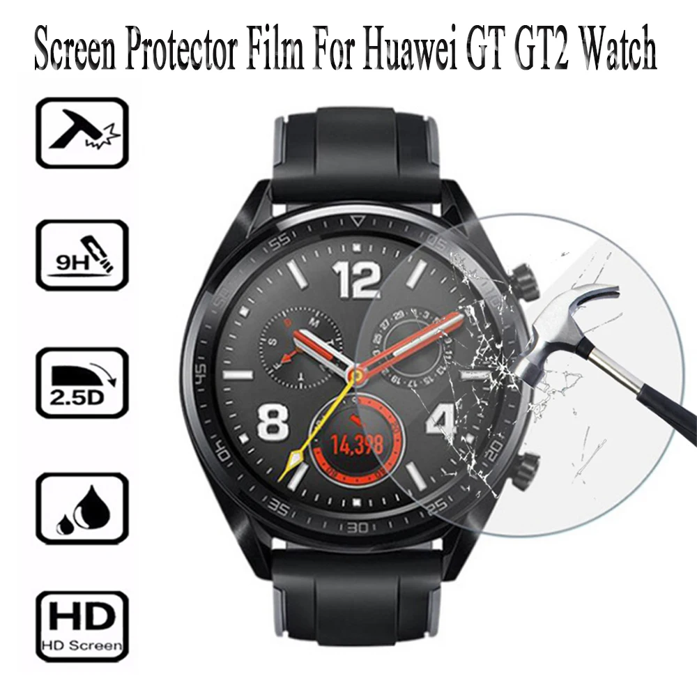 46 мм/42 мм Смарт часы пленка для Huawei GT GT2 Новые HD ударопрочная Защитная