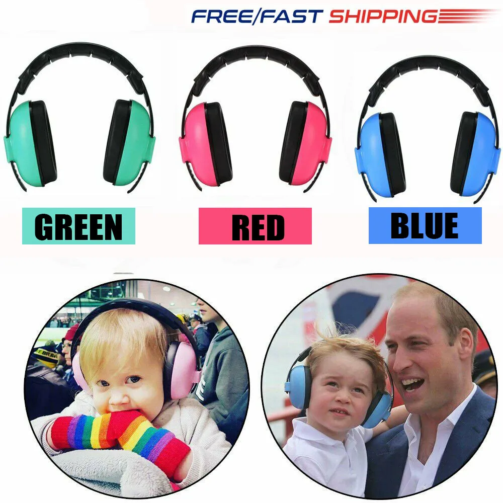 Защитные наушники для детей 3 цвета месяца + мальчиков и девочек|Наушники