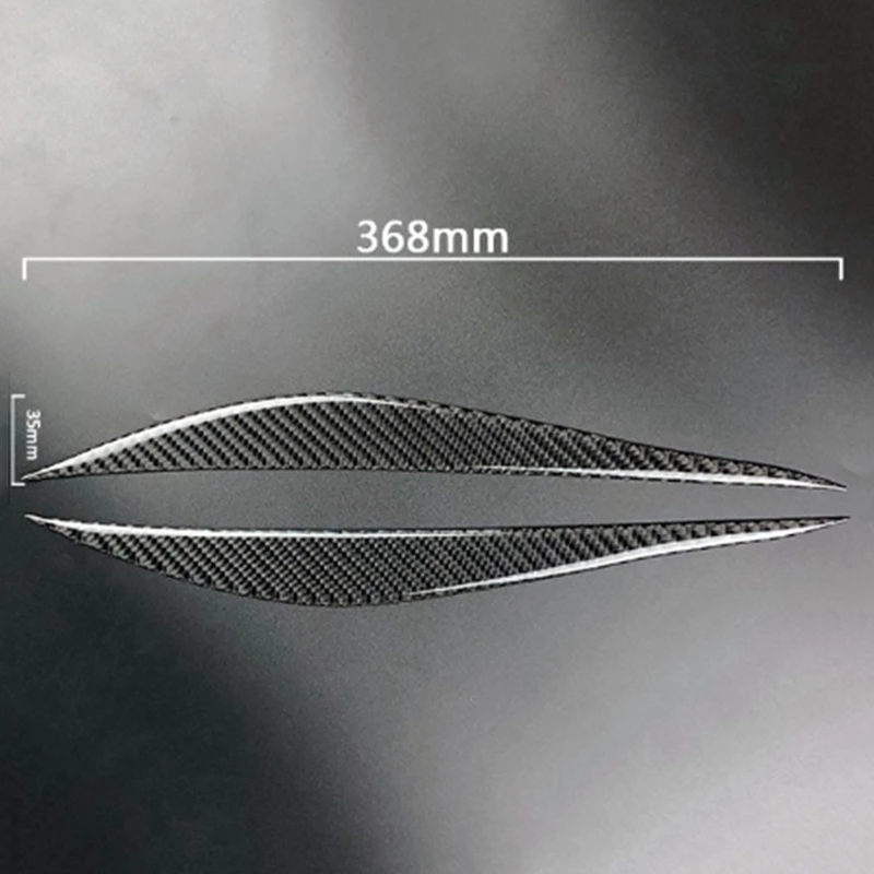 

Car Sticker Headlight Eyebrows Front for - F30 320I 325I 316I 3 Series