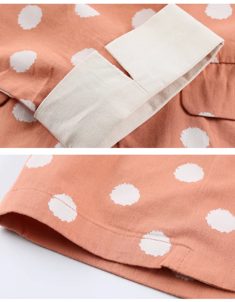 

Baby Girls Clothing Set Spring Autumn Kids Outfits Polka Dot Jacket + Pleated Skirt School Girls Clothes Children Tracksuit