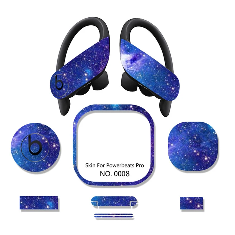 Mr NEW применимый для Powerbeats Pro стикер для наушников защитная пленка Beats стикер s Персонализированная наклейка против царапин s Cool Hot