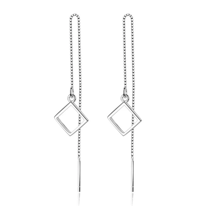 WYEAIIR кисточка Ушная линия Геометрия квадратная Милая свежая фотография