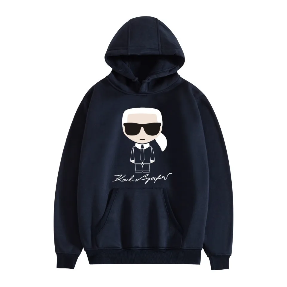 

Casual Clothing Clothes Outerwear Trend long Sleeve Hooded Karls Fleece Sweatshirt Mens And Women Hoodie Fashion Season