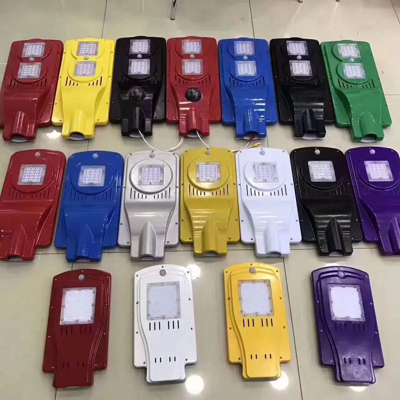 

IP65 Aluminum 20w 40w All in One Integrated Solar LED Street Light