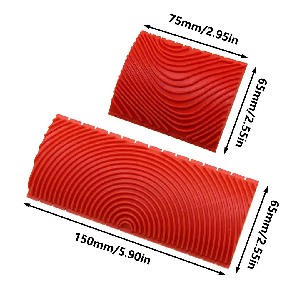 

Wood Grain Painting Tool Imitation Set MS3 Artistic Wooden Lacquer Print Tools Roller Printing Technology