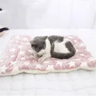 6 Размеры зимние теплые кровать собаки мягкая Флисовое одеяло для животных наполнитель для кошачьего туалета щенок матрас для сна милый надувной матрас для маленьких и больших собак