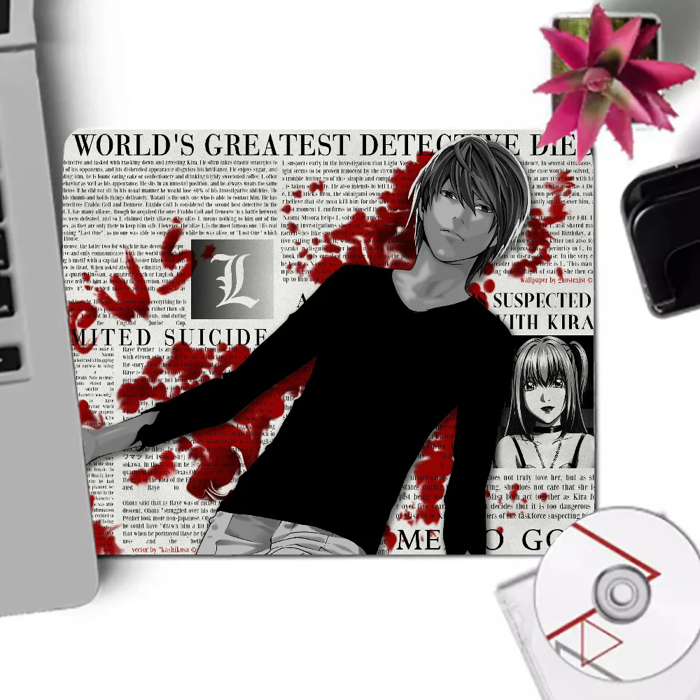 

Death Note Anime Gaming Mouse Pad PC Mousepad Game Pad Cartoon Rubber Mouse Pad Office Keyboard Pad