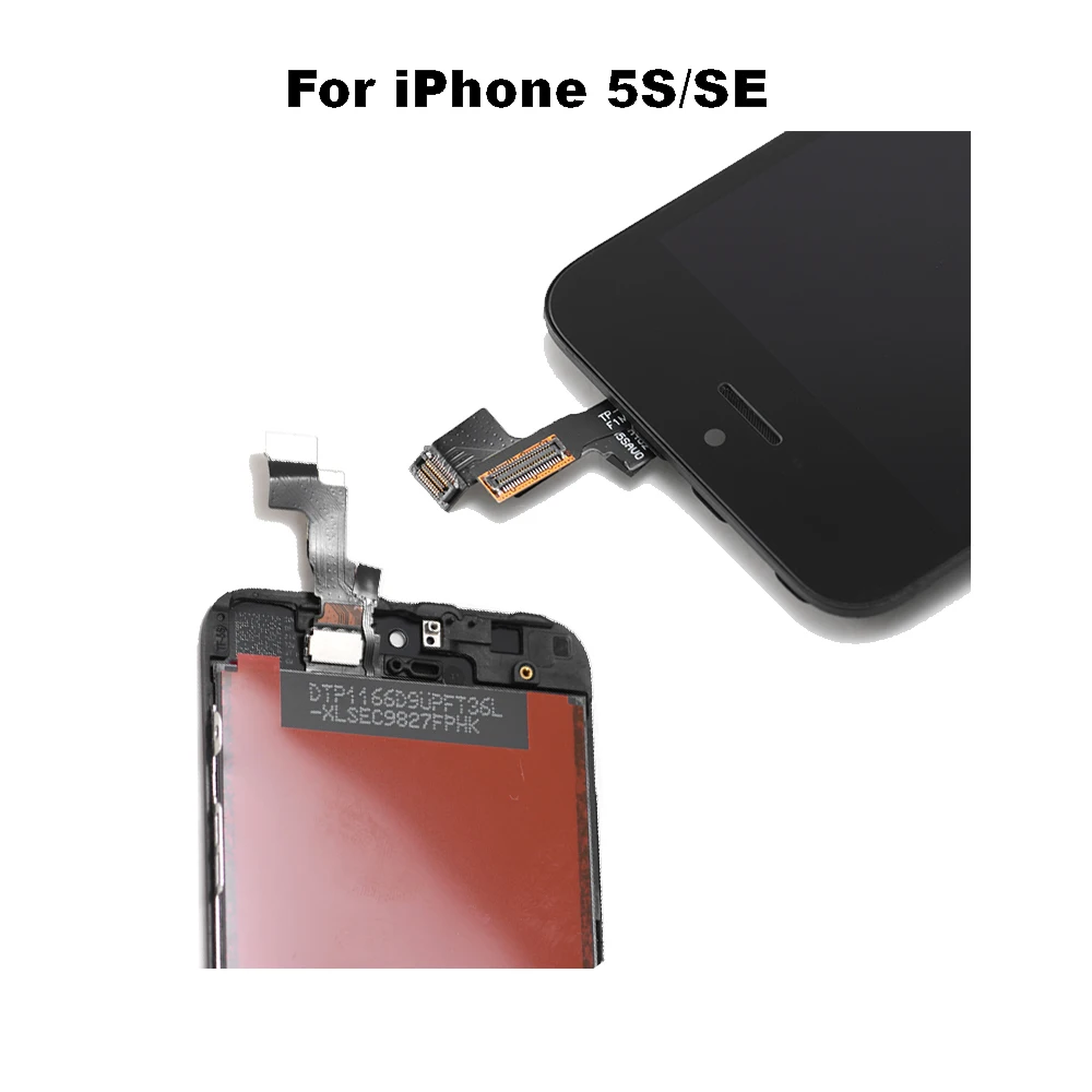 Free Shipping AAA+ Quality 100% Good LCD Touch Screen Glass Digitizer Display Assembly For iPhone5/5s Send tool kit | Мобильные