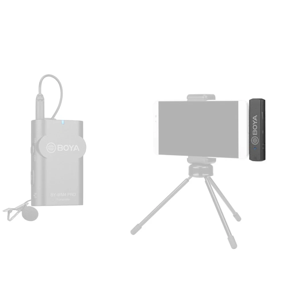 Беспроводной приемник BOYA BY-WM4 Pro RXD для iPhone 11 Max Xs Xr iPad осветительное устройство K1 K2