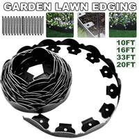 35610m garden flexible lawn grass plastic edging border landscape edging easy install insert black green