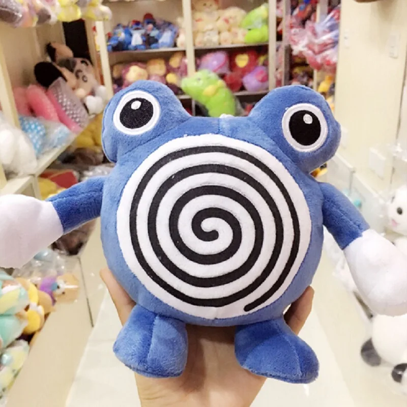 18-20cm Poliwhirl Пикачу плюшевая игрушка Jigglypuff Squirtle Mewtwo Charmander Gengar Psyduck Magikarp игрушки фильм Аниме Кукла Детская подарки на день рождения Sof - Цвет: 18-20cm Poliwhirl