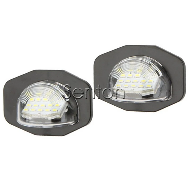 1 пара Автомобильный светодиодный номерной знак светильник 12V SMD СВЕТОДИОДНЫЙ