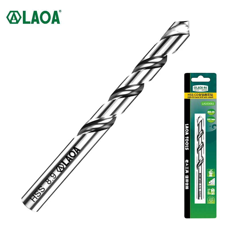 

LAOA 1pc HSS Drill Bits for Metal 9.0-13.0mm Straight Shank Drill Bits Electric Drills Parts Metal Process