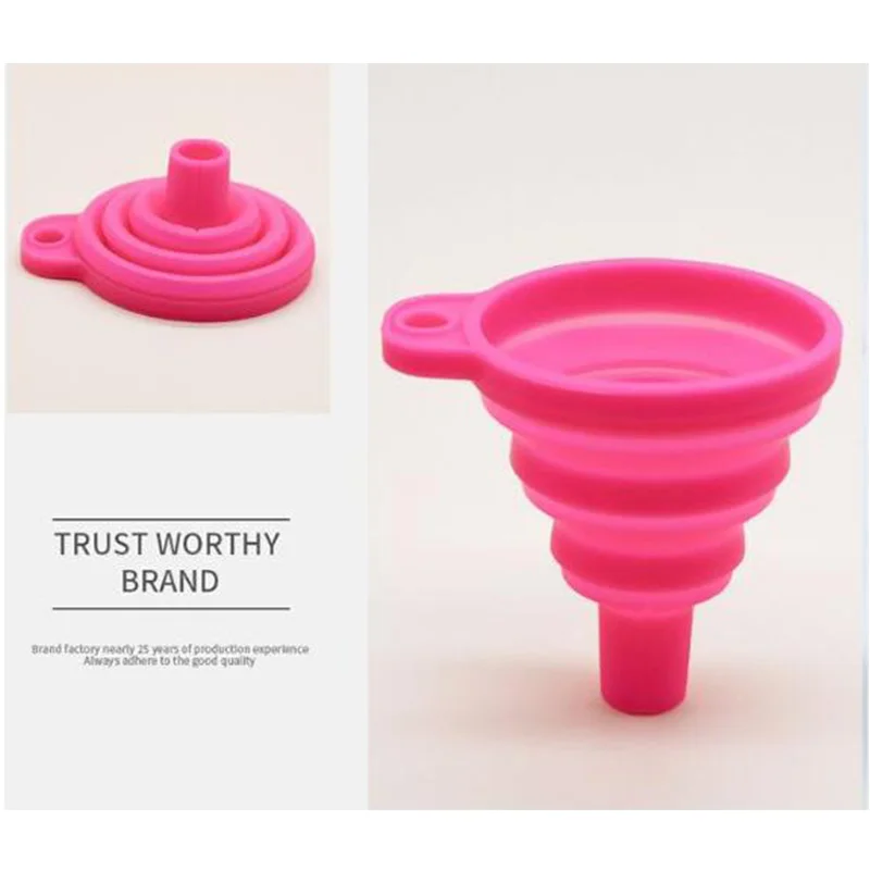 Мини Складная силиконовая портативная Воронка аксессуары для алмазной живописи