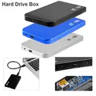 Ультратонкий чехол для жесткого диска 2,5 дюйма USB3.0 SATA SSD HDD 5 Гбитс ТБ USB3.0 SATA жесткий диск Портативный высокоскоростной чехол для ПК USB3.0