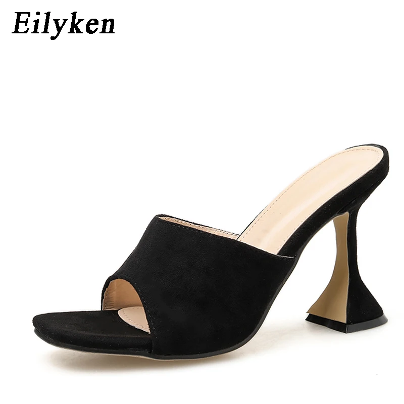 Eilyken/2021 г. Летние женские гладиаторские шлепанцы со змеиным узором Босоножки на
