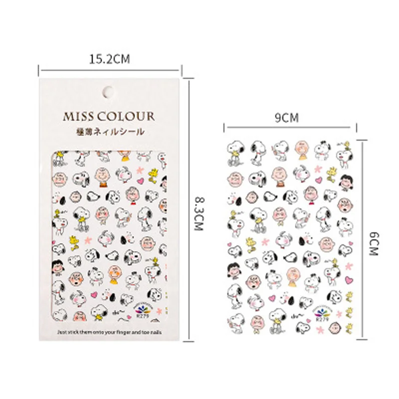 9 шт./компл. 3D Мути цветная наклейка для ногтей Летний Цветок Клей DIY домашний