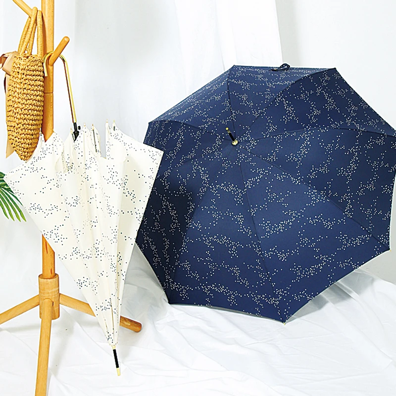 Offerte Ombrello Da Esterno Protezione Uv Viaggi Antivento Manico Lungo Ombrelli Da Pioggia Regalo Donna Parapluie Prodotti Per La Casa DF50YS