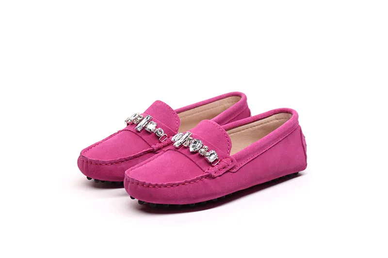genuine cowhide leather women shoes Female Casual Fashion Flats Spring Autumn driving shoes women leather loafers