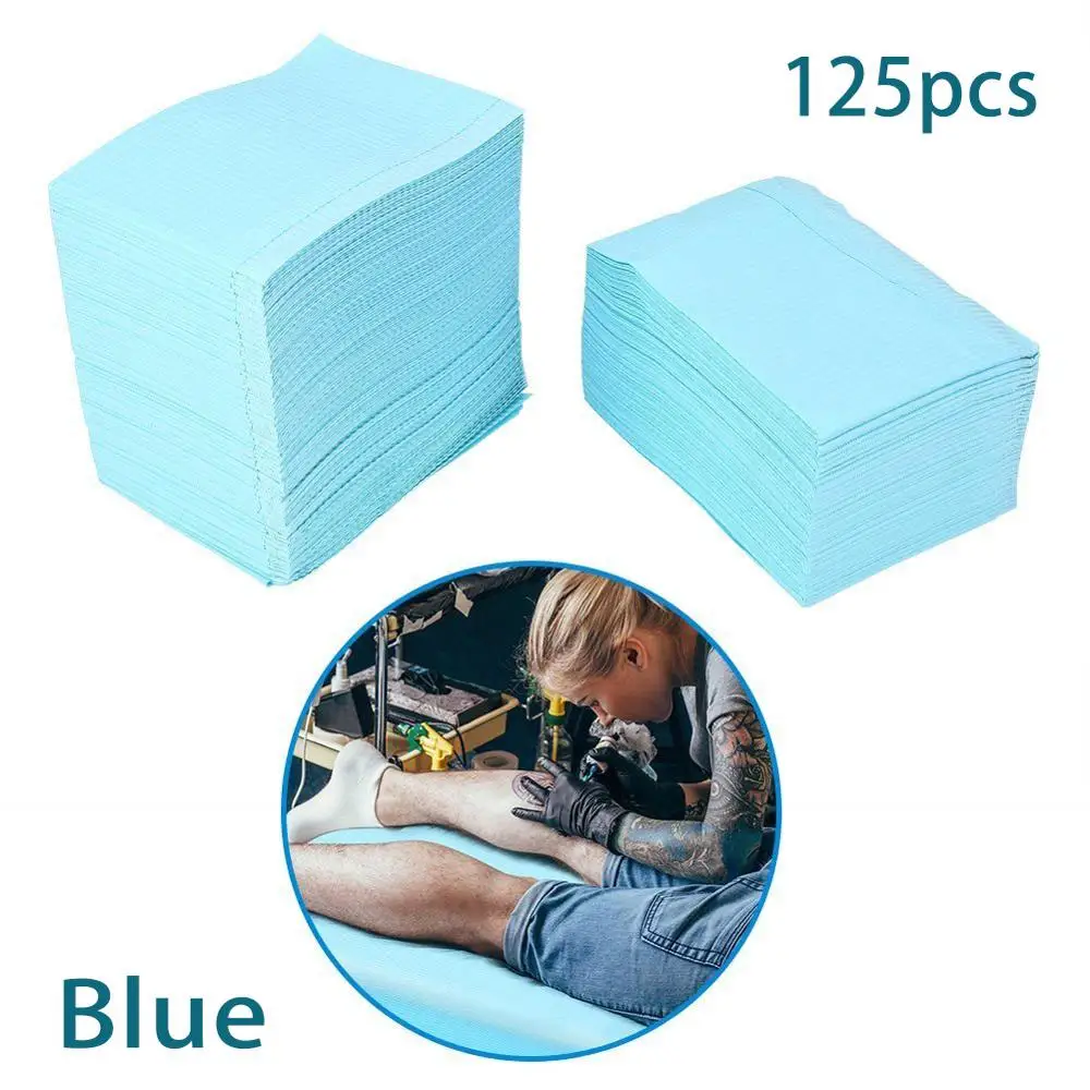 125 шт одноразовая водостойкая Татуировка скатерти стоматологические