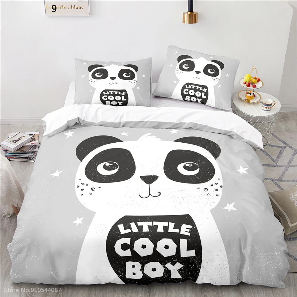 

Cartoon Giraffe Bedding Set 3d Duvet Cover Sets Pillowcase Twin Full Queen King Size Boys Girls Kids Bedroom Decor Nordic Style