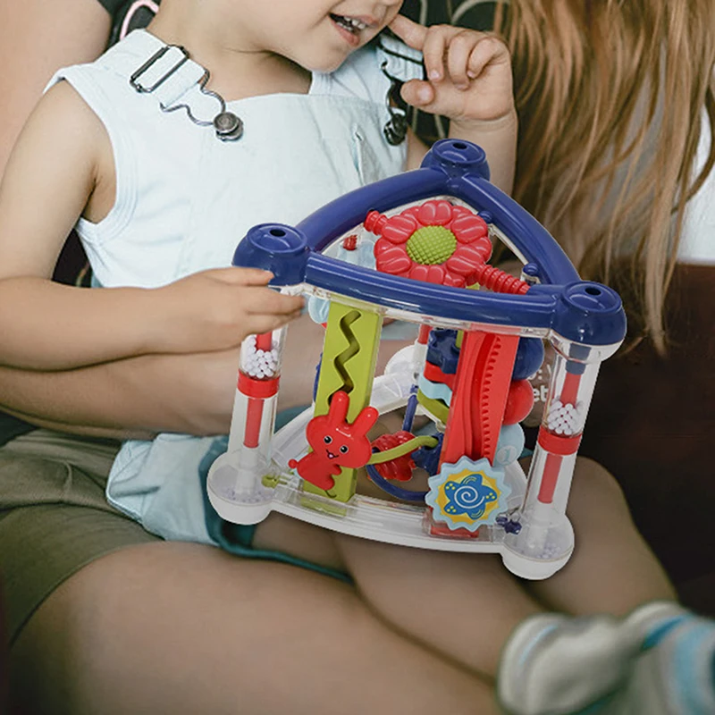 

Игрушка-погремушка для малышей, Детский развивающий куб, развивающие подвесные игрушки для новорожденных, игрушка-погремушка для новорожд...