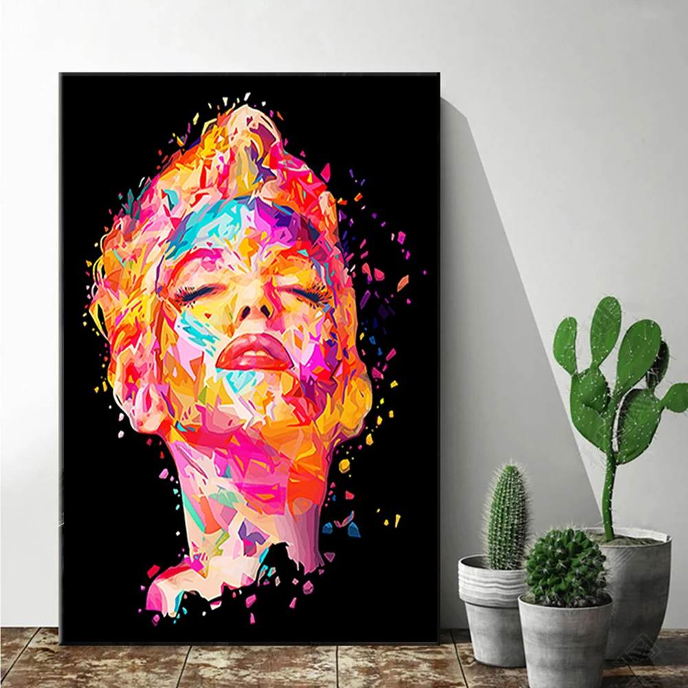 

Sexy Women Canvas Painting Classical Portrait Poster and Print Abstract Wall Art Picture for Living Room Home Decoration Cuadros