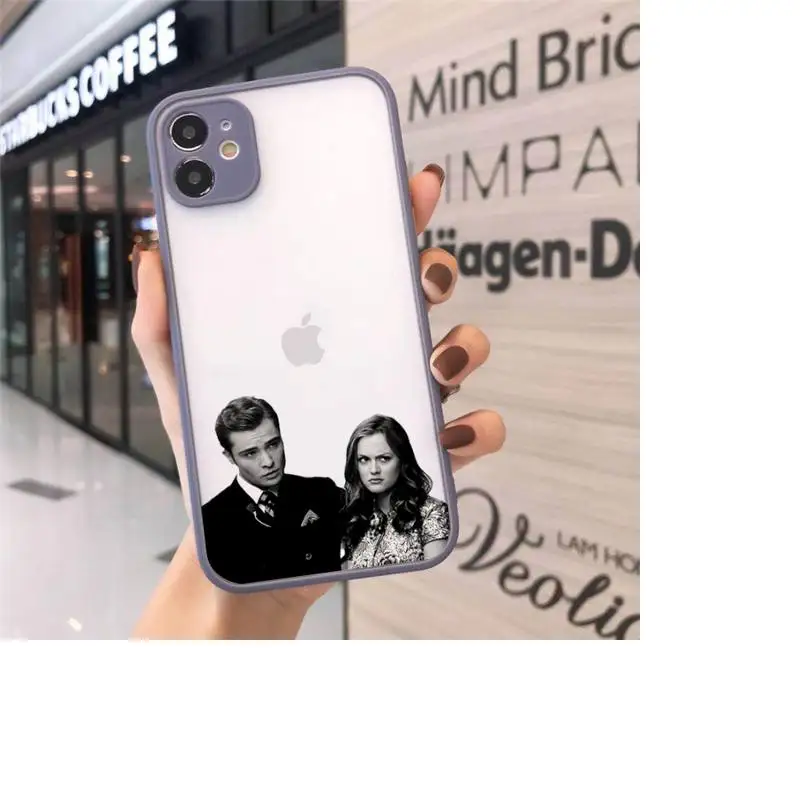 

Gossip Girl Love Best Friends movie Phone Case matte transparent For iphone 7 8 11 12 plus mini x xs xr pro max cover