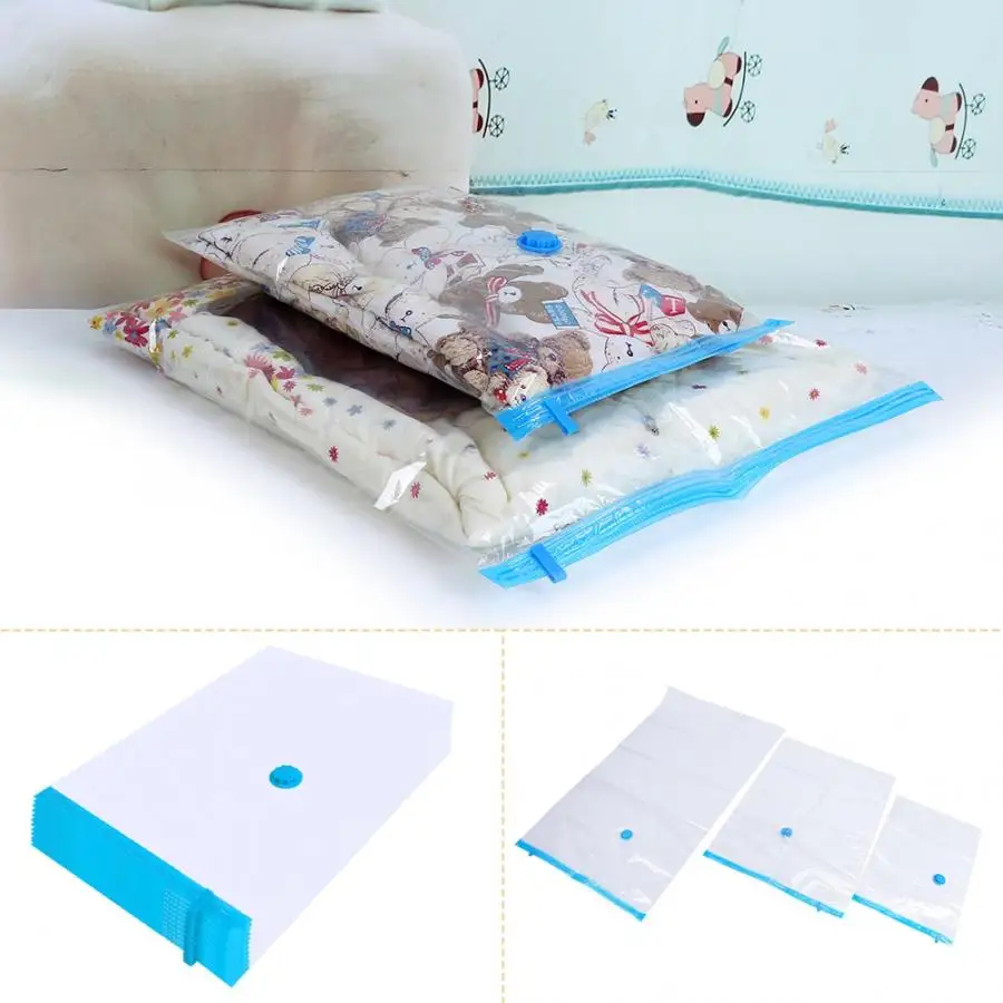 20 шт./компл. вакуумная сумка Вакуумная для хранения одежды Экономия пространства