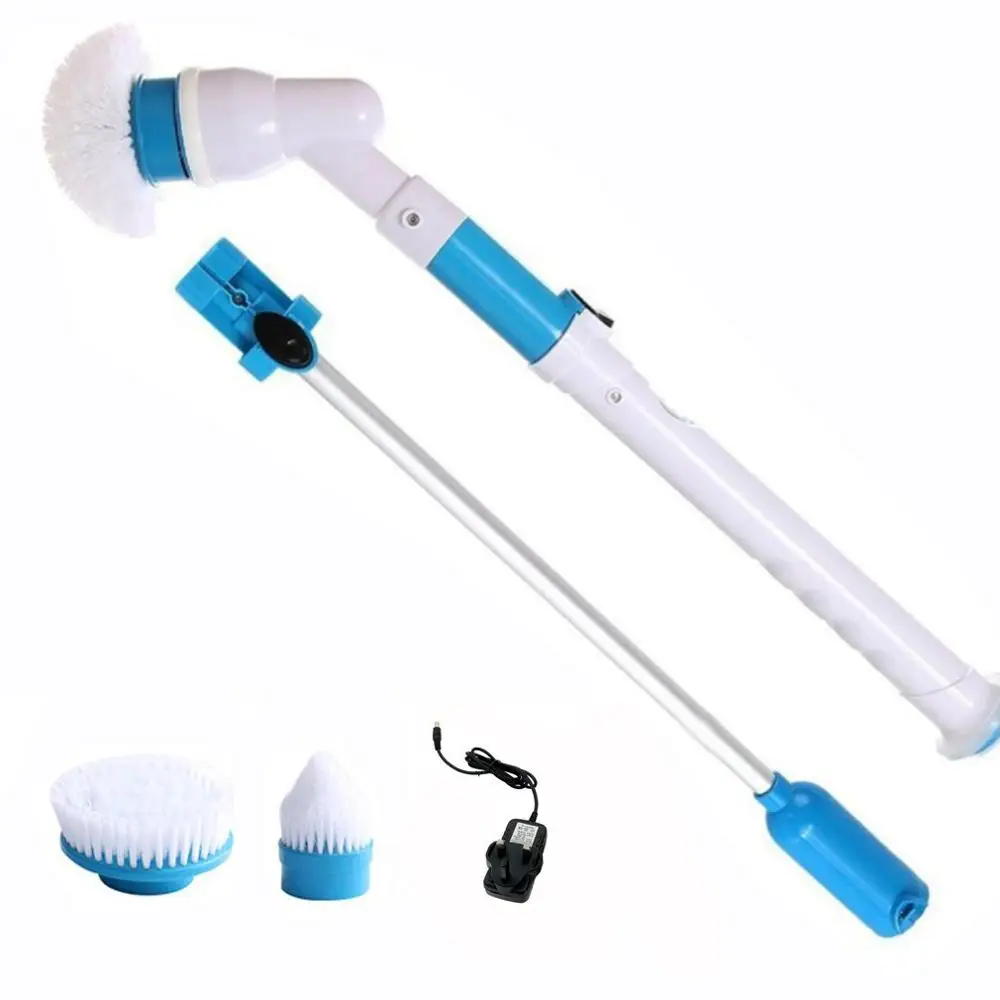 

3Pcs/Set Electric Cleaning Brush Wireless Cleaner Electric Rotary Mop Replacement Brush Head for Home Kitchen Bathroom Cleaning