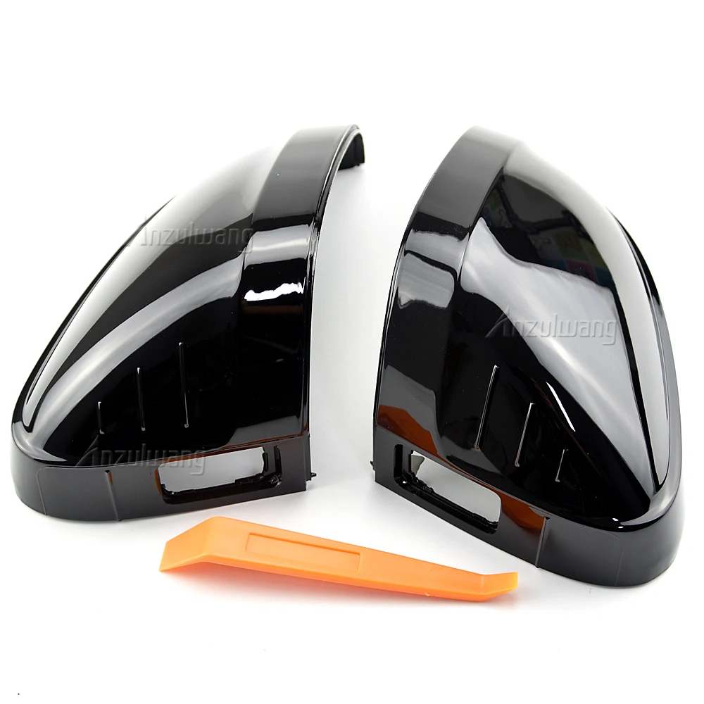 

Крышка для зеркала заднего вида Audi A4 S4 B9 A5 S5 RS4, Черное и углеродное волокно