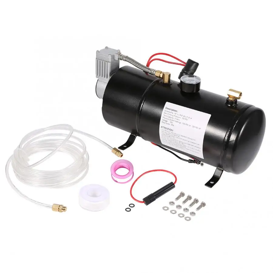 90 120PSI 12V воздушный компрессор Vehicile шин для грузовика пикапа можно использовать на
