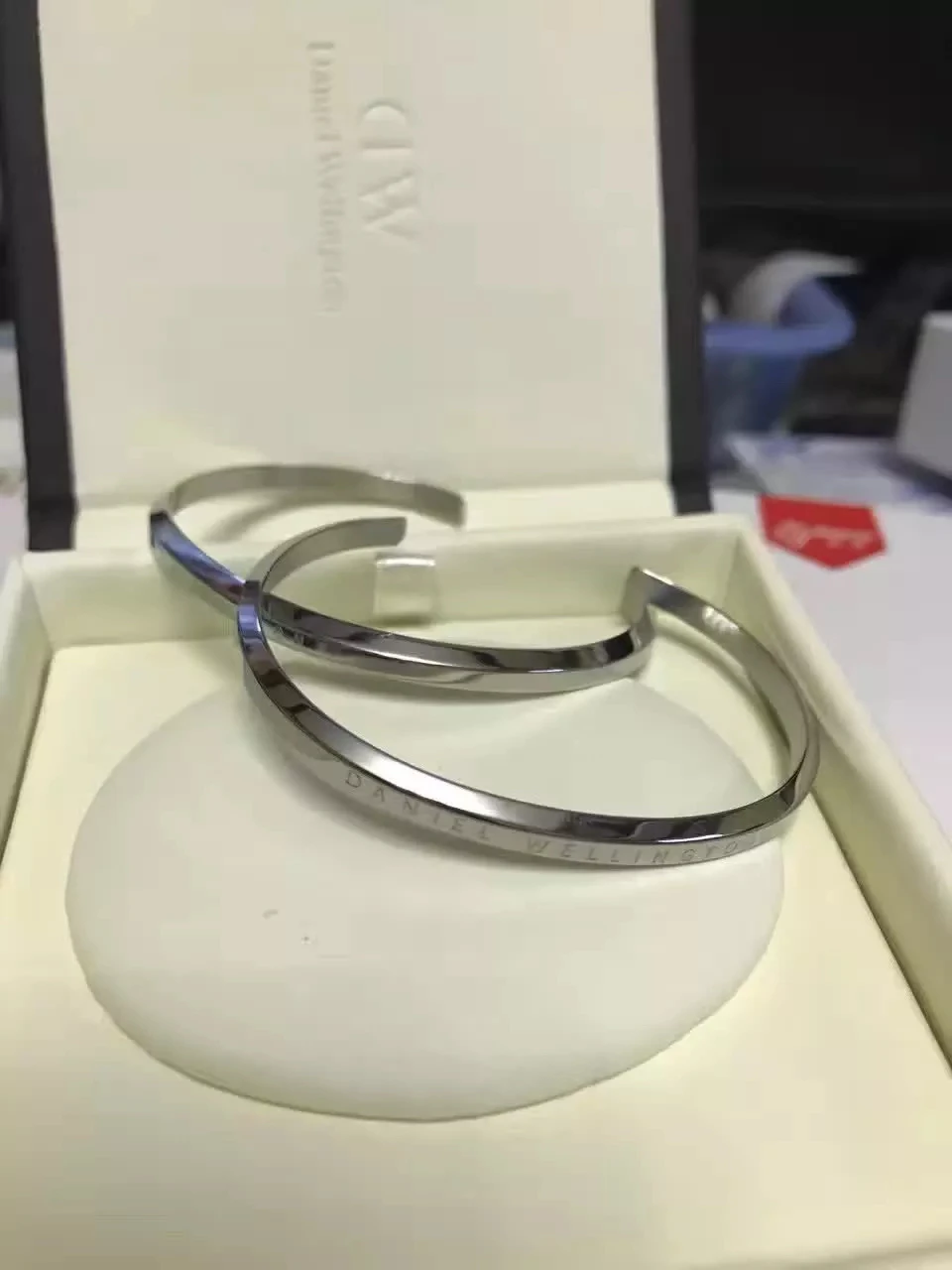 Классический Серебряный Мужской Браслет-манжета розовые золотые серебряные