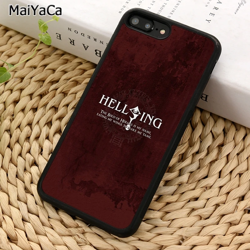 MaiYaCa Hellsing Alucard чехол для телефона iPhone X XR XS 11 12 Pro MAX 5 6 7 8 Plus Samsung Galaxy S5 S6 S7 S8 S9