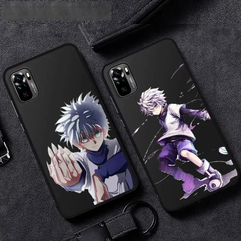 

Hunter X Hunter Killua Zaoldyeck Phone Case For Xiaomi Mi Redmi Note 7 8 9 pro 8T 9T 9S 9A 10 Lite pro